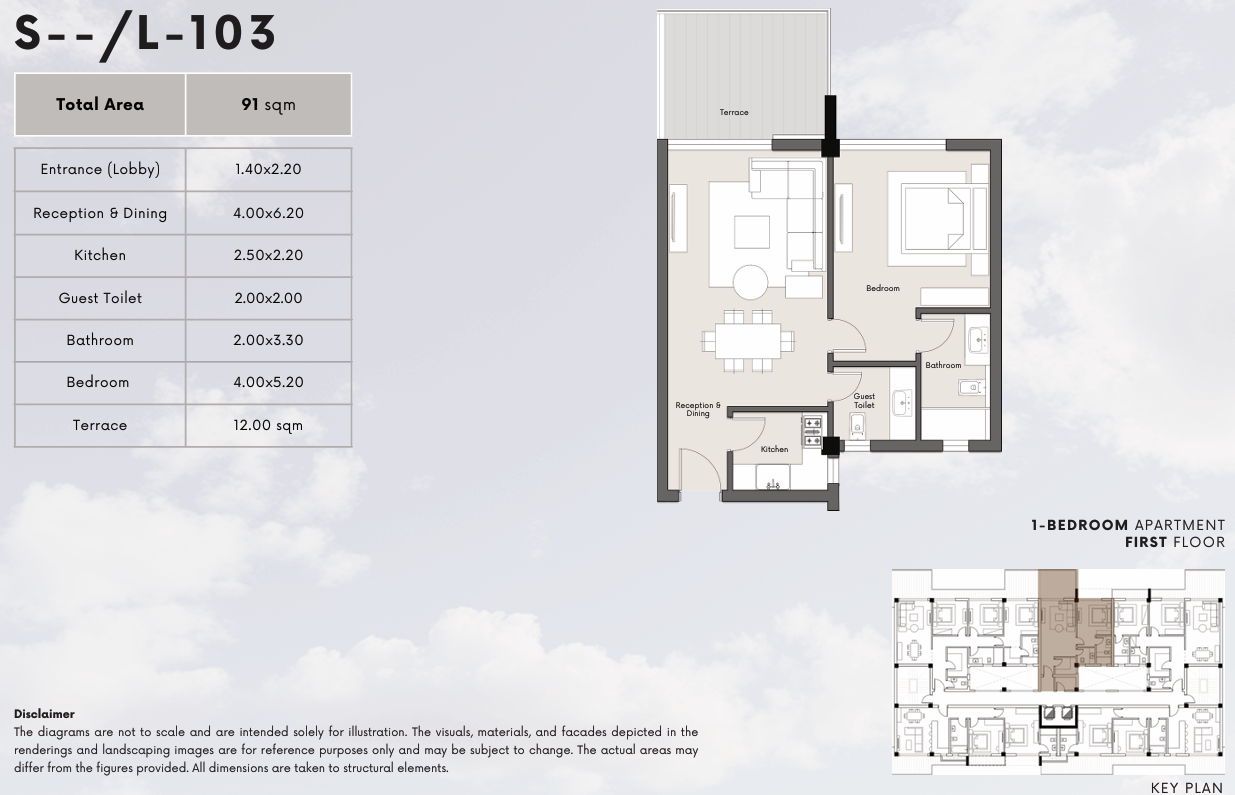Floor Plan - Kite Residence New Zayed Compound Centrada Developments