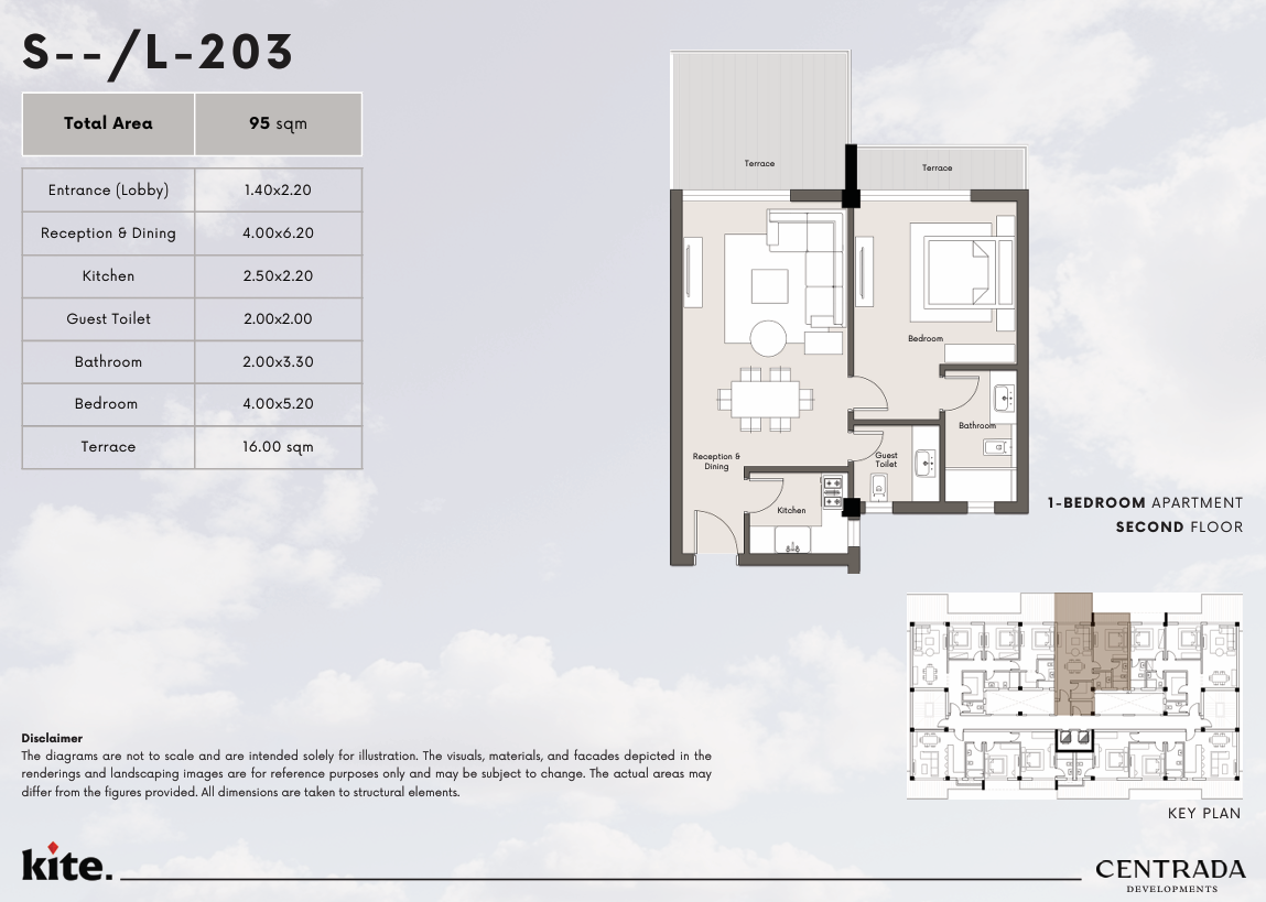 Floor Plan - Kite Residence New Zayed Compound Centrada Developments