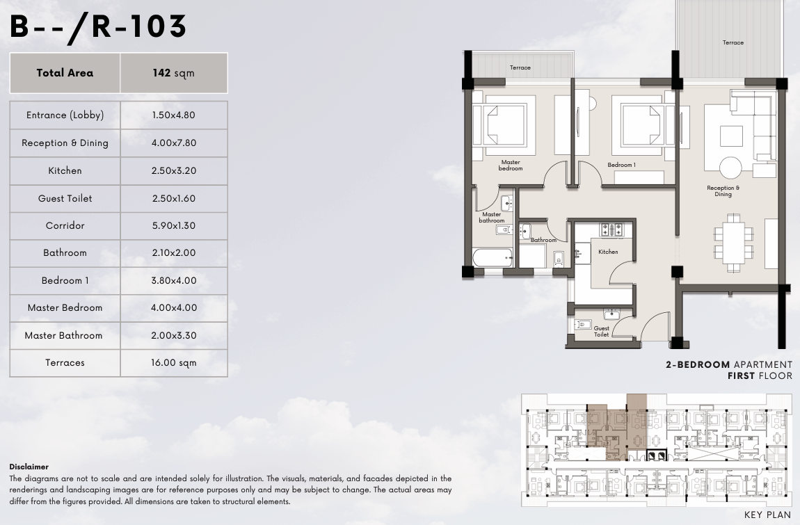 Floor Plan - Kite Residence New Zayed Compound Centrada Developments