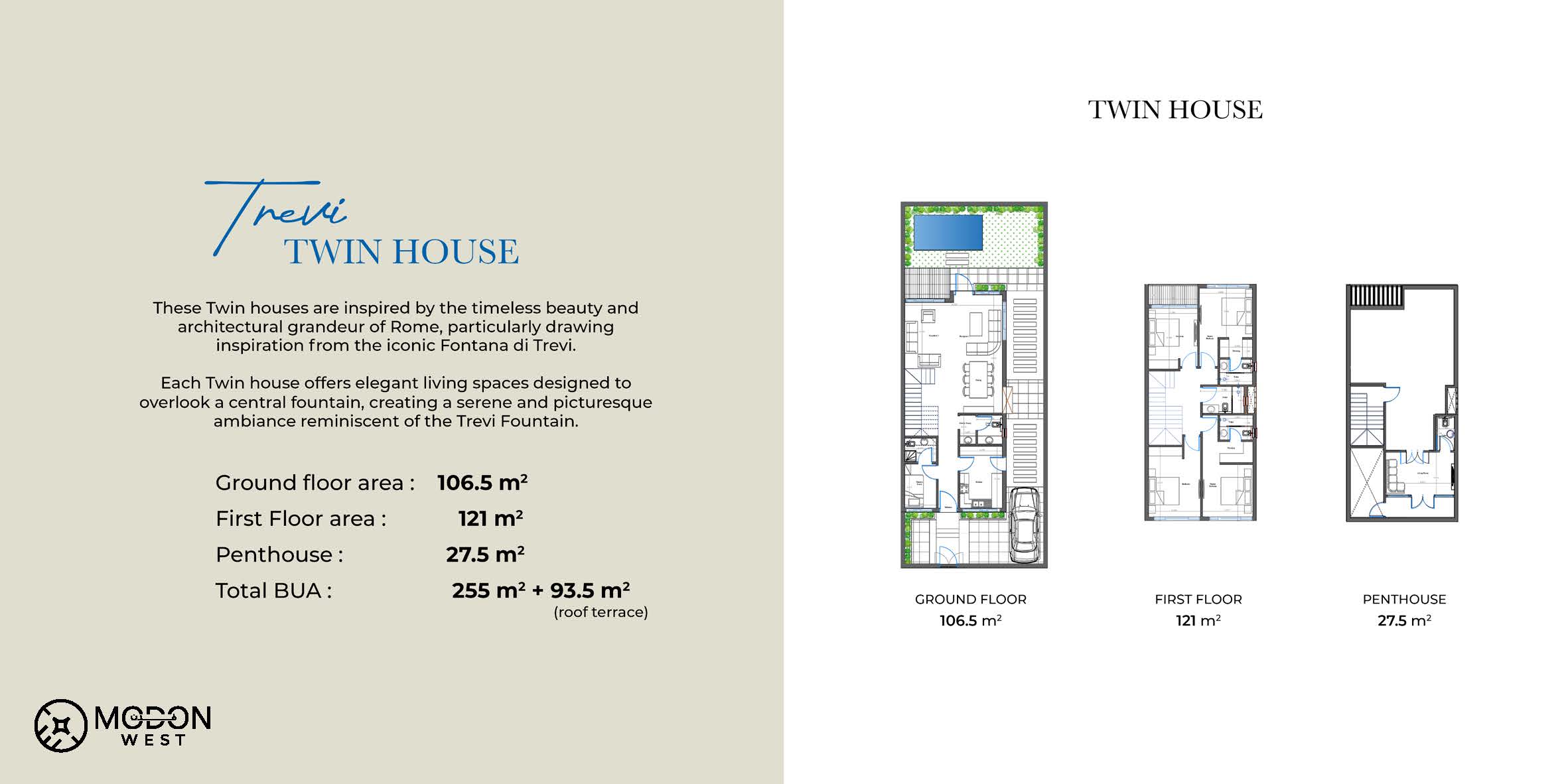 Plan 5 - Villagio October Compound Modon Developments