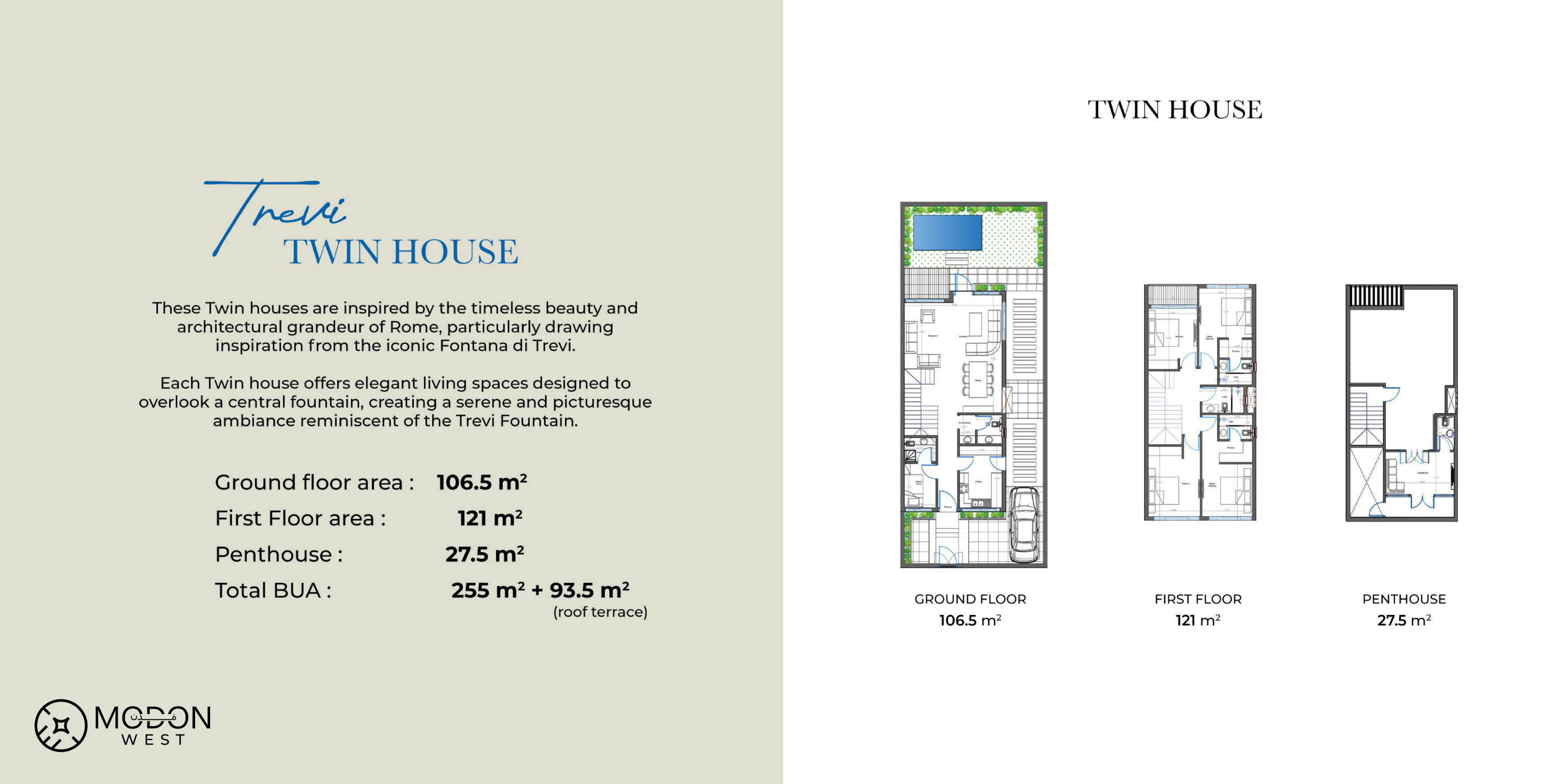 Plan 6 - Villagio October Compound Modon Developments