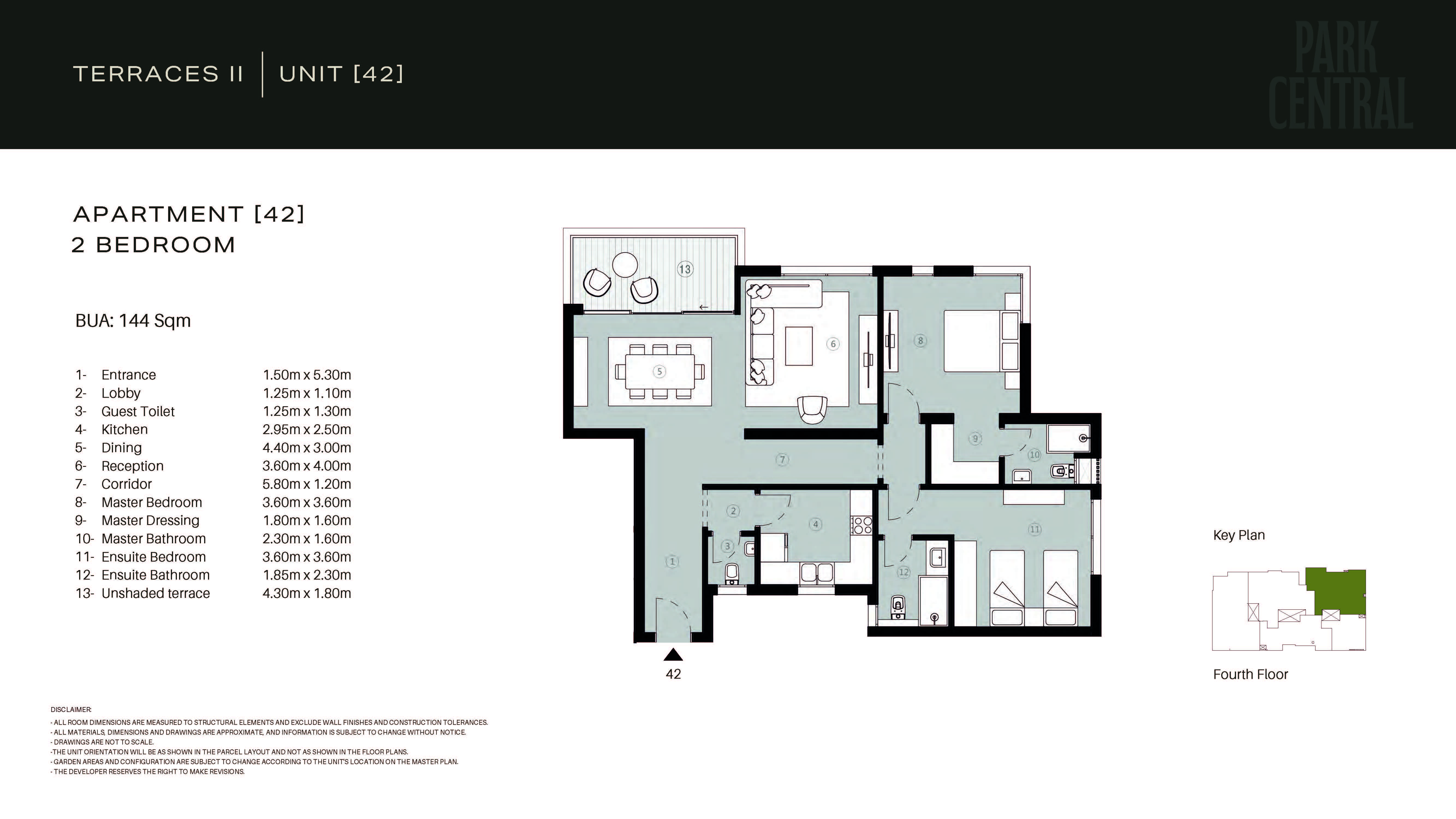 Floor Plan - كمبوند بارك سنترال المستقبل سيتي حسن علام للتطوير العقاري - Park Central Mostakbal City Compound