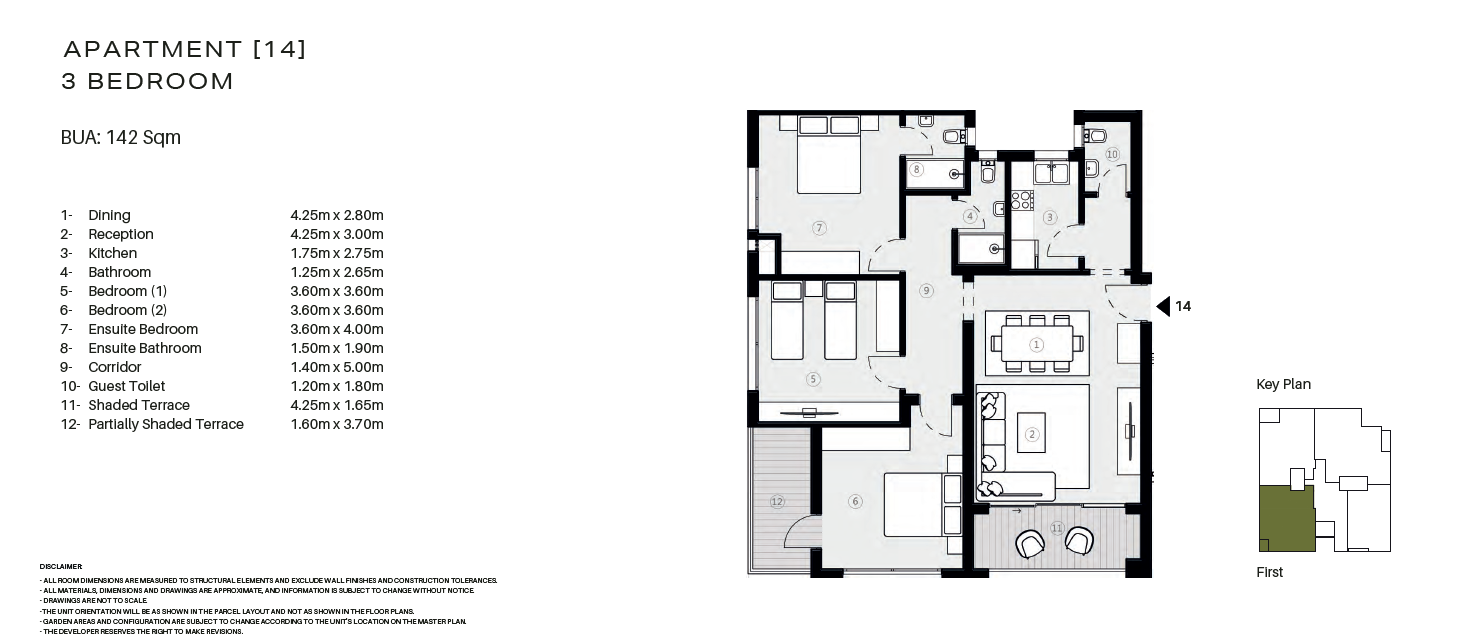 Floor Plan - كمبوند بارك سنترال المستقبل سيتي حسن علام للتطوير العقاري - Park Central Mostakbal City Compound