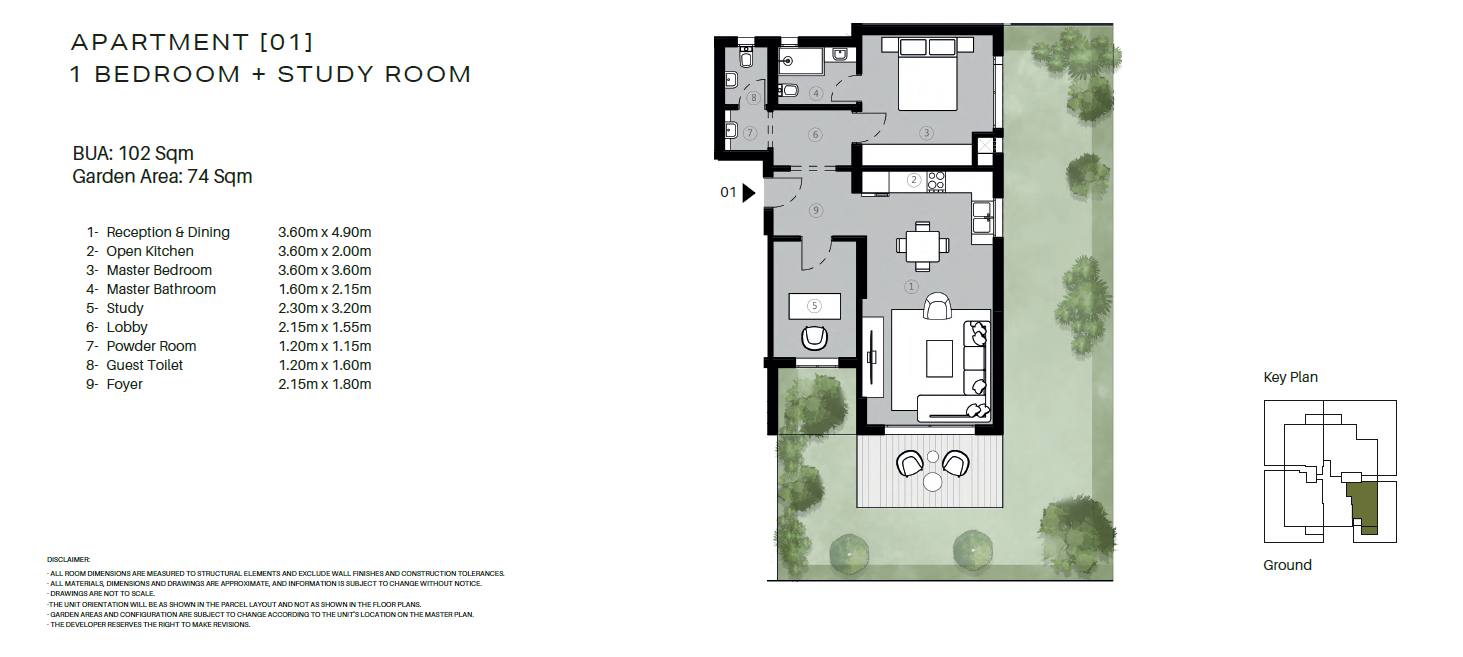 Floor Plan - Park Central Mostakbal City Compound Hassan Allam Properties