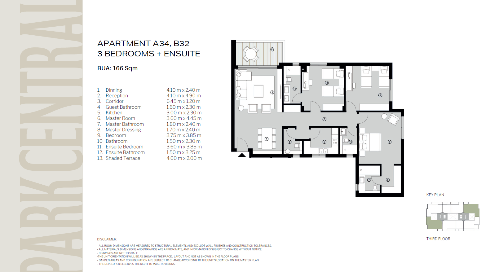 Floor Plan - Park Central Mostakbal City Compound Hassan Allam Properties