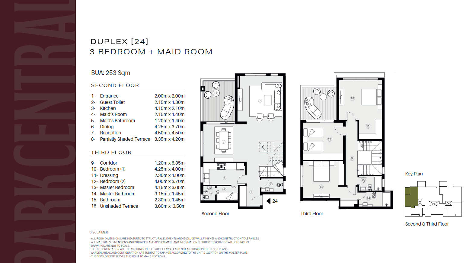 Floor Plan - Park Central Mostakbal City Compound Hassan Allam Properties