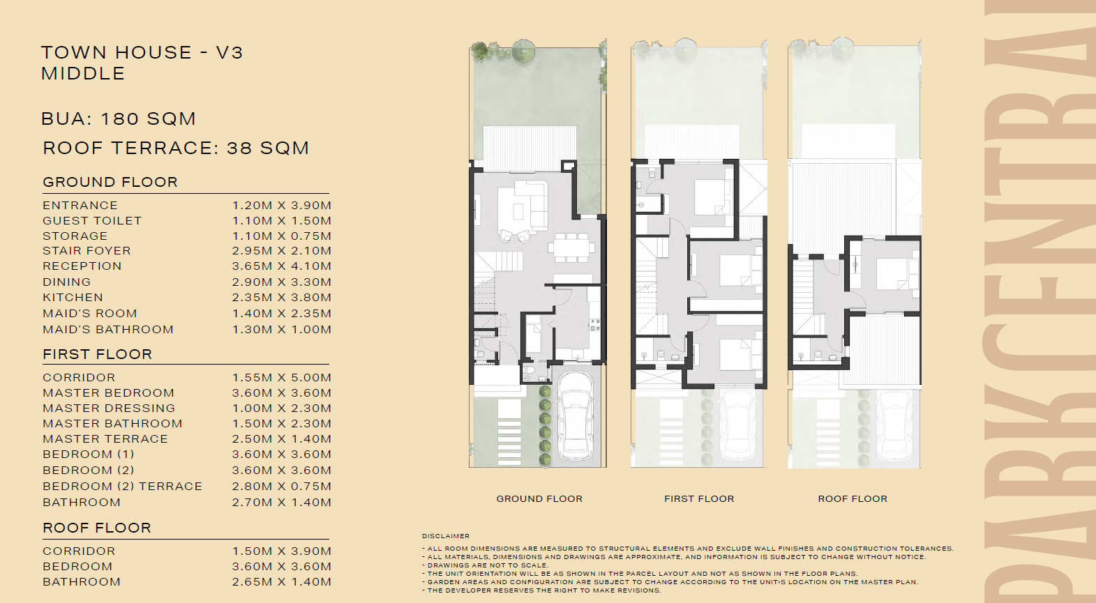 Floor Plan - Park Central Mostakbal City Compound Hassan Allam Properties