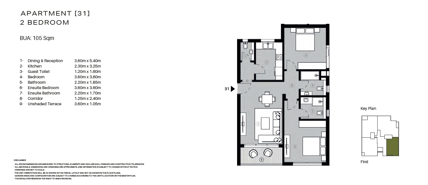 Floor Plan - كمبوند بارك سنترال المستقبل سيتي حسن علام للتطوير العقاري - Park Central Mostakbal City Compound