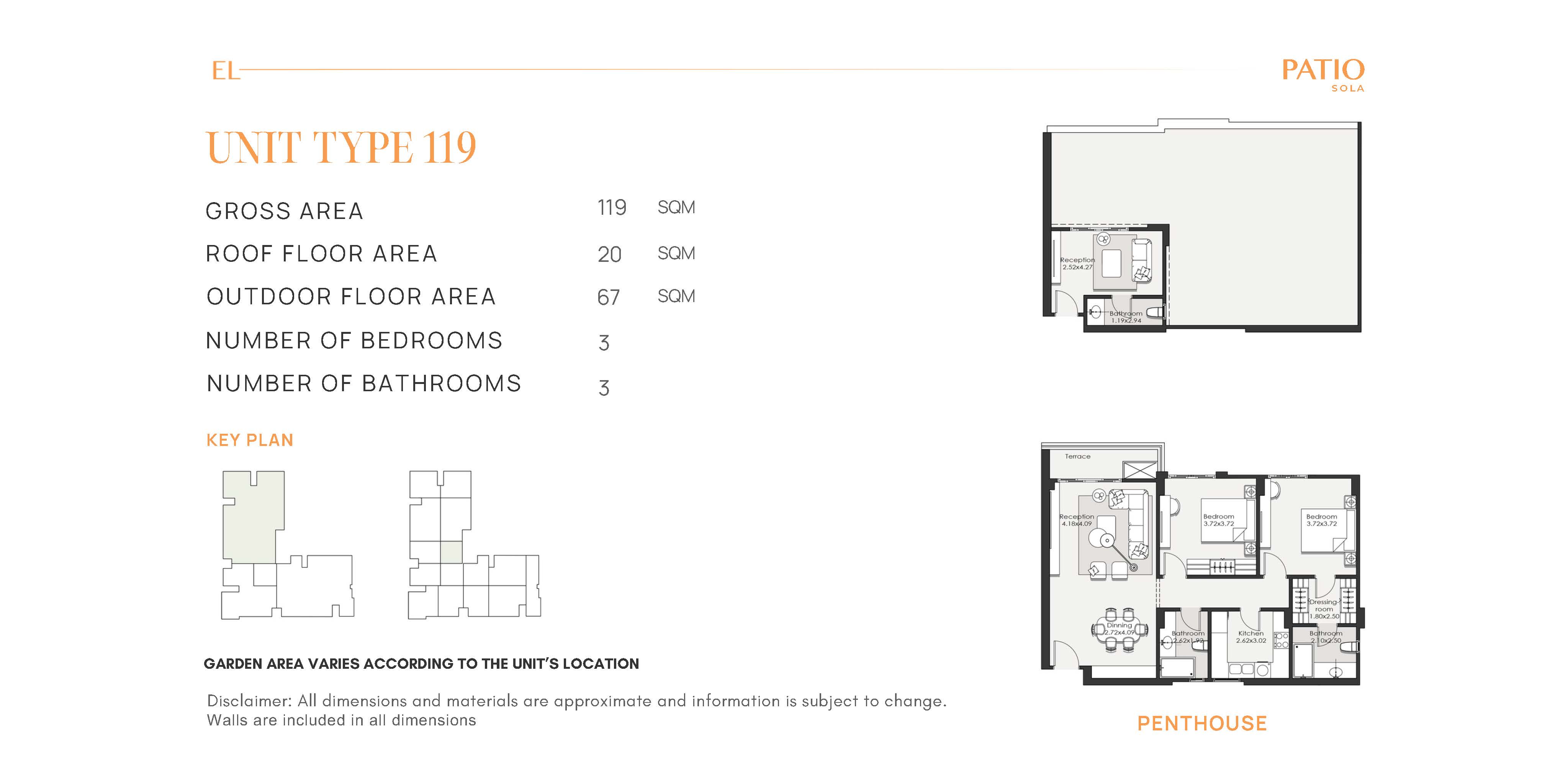 Floor Plan - كمبوند الباتيو سولا الشروق لافيستا للتطوير العقاري - El Patio Sola Elsherouk Compound