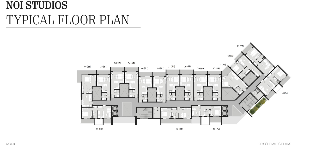 Floor Plan - كمبوند نوي التجمع الخامس اوربن لينز للتطوير العقاري - NOI New Cairo Compound