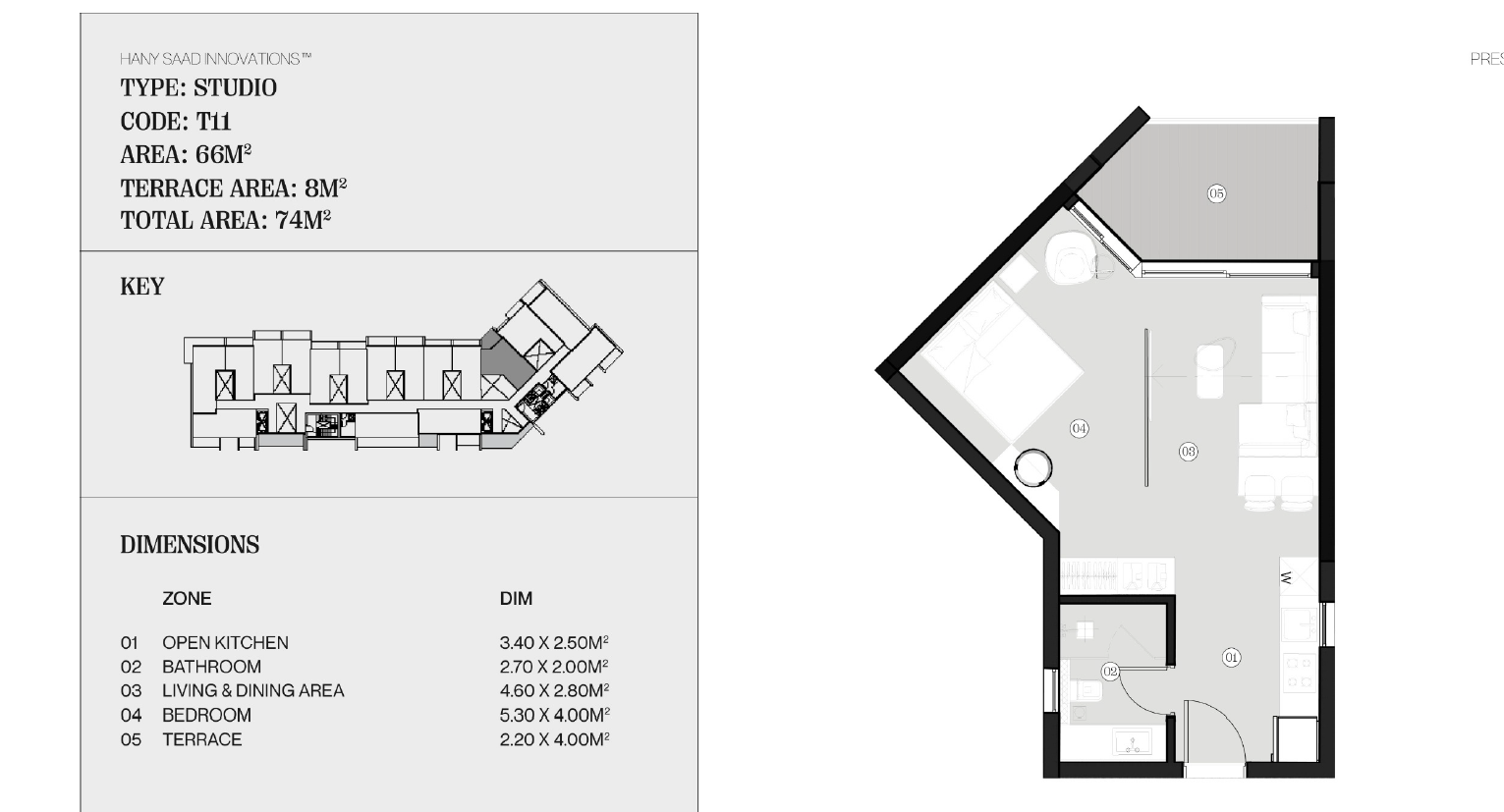 Floor Plan - كمبوند نوي التجمع الخامس اوربن لينز للتطوير العقاري - NOI New Cairo Compound