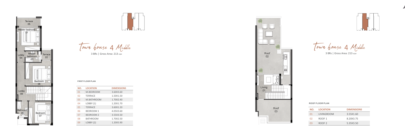 Floor Plan - Rosevil New Capital Compound Sorouh Developments