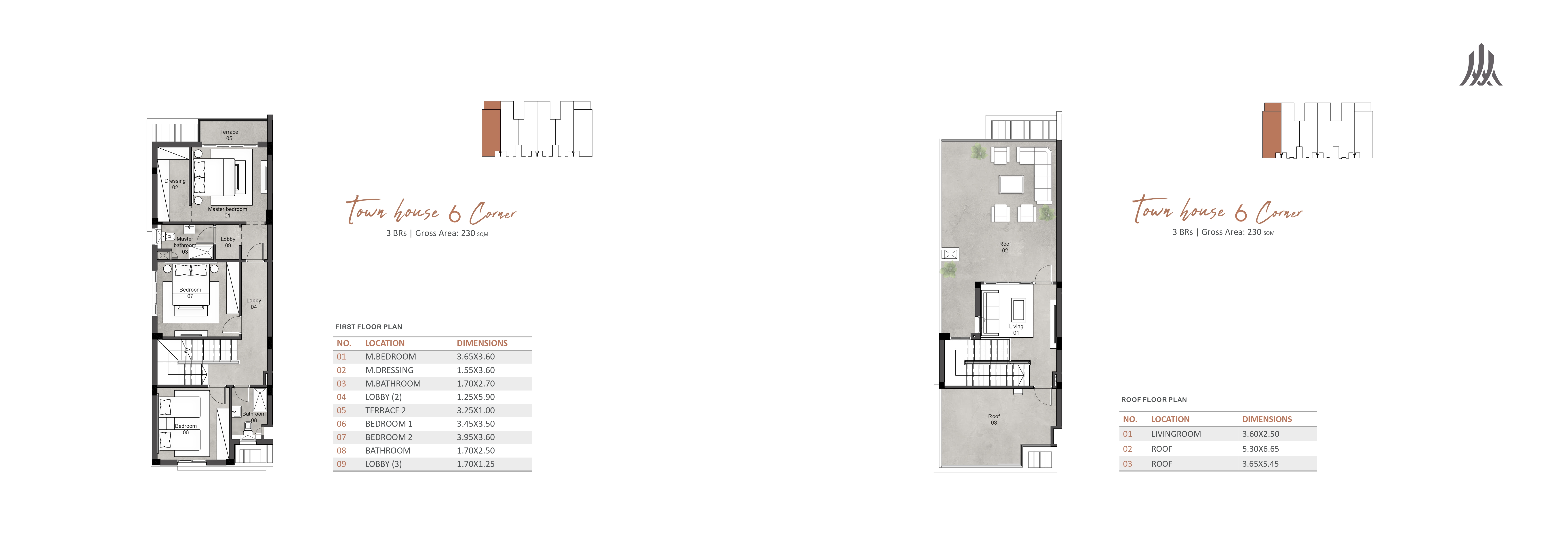 Floor Plan - Rosevil New Capital Compound Sorouh Developments