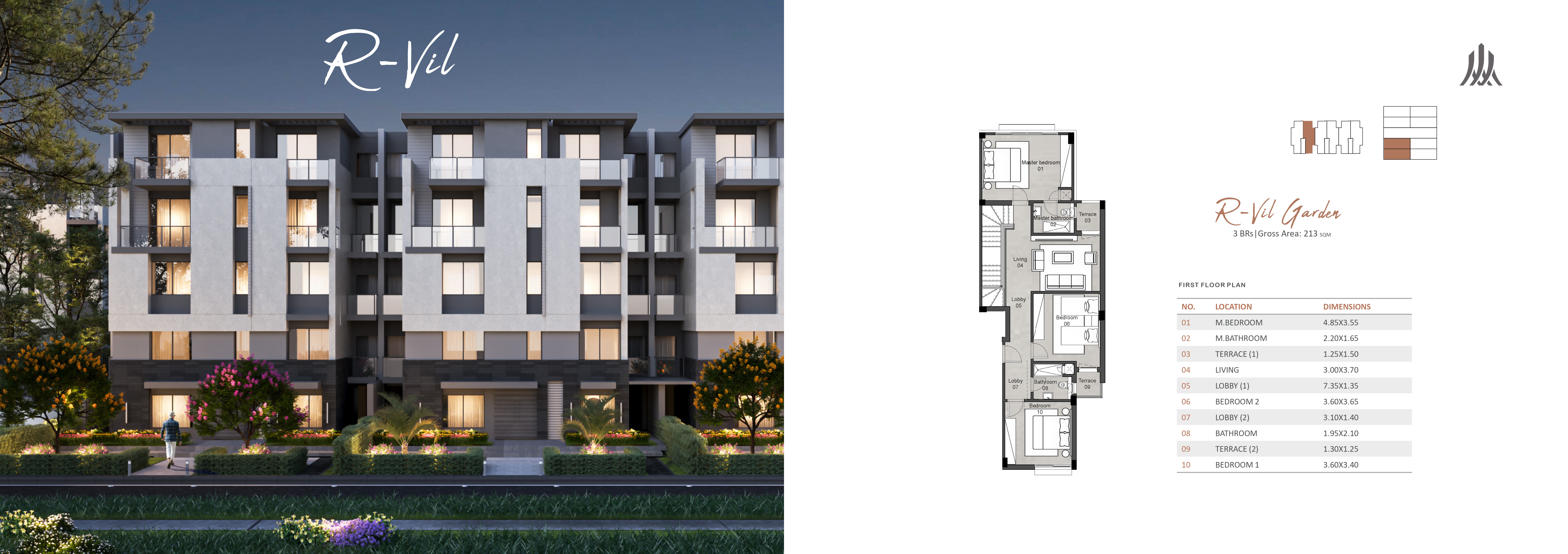 Floor Plan - Rosevil New Capital Compound Sorouh Developments