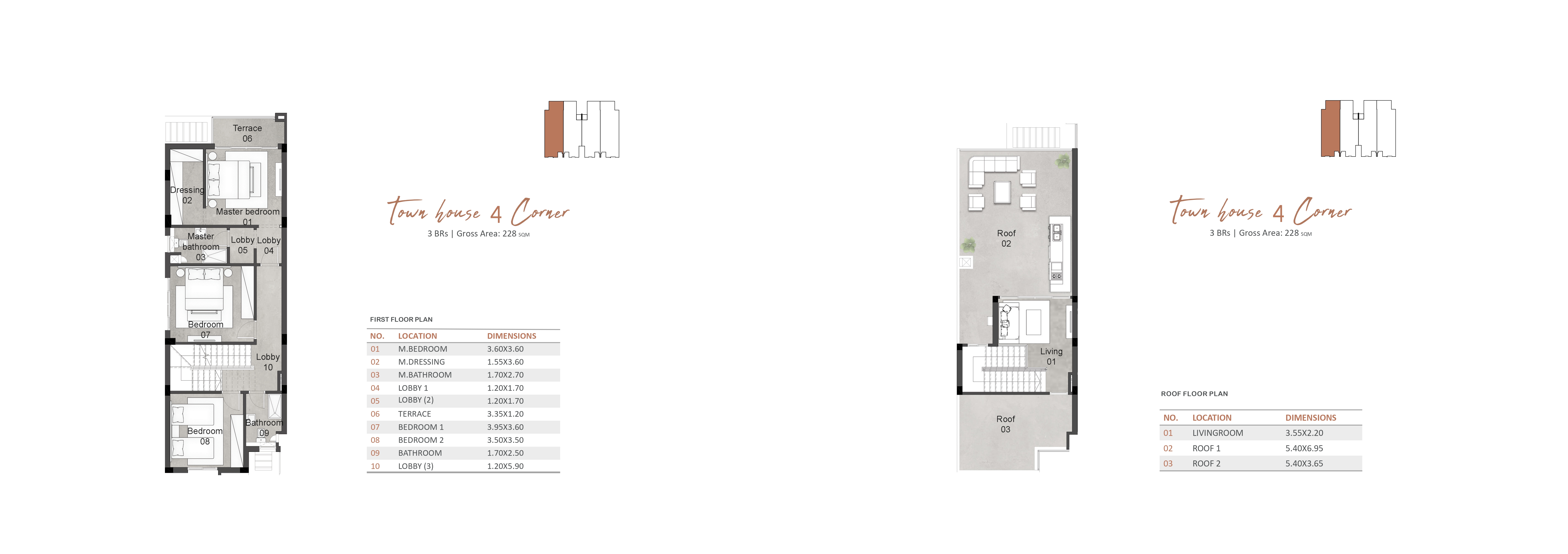 Floor Plan - Rosevil New Capital Compound Sorouh Developments