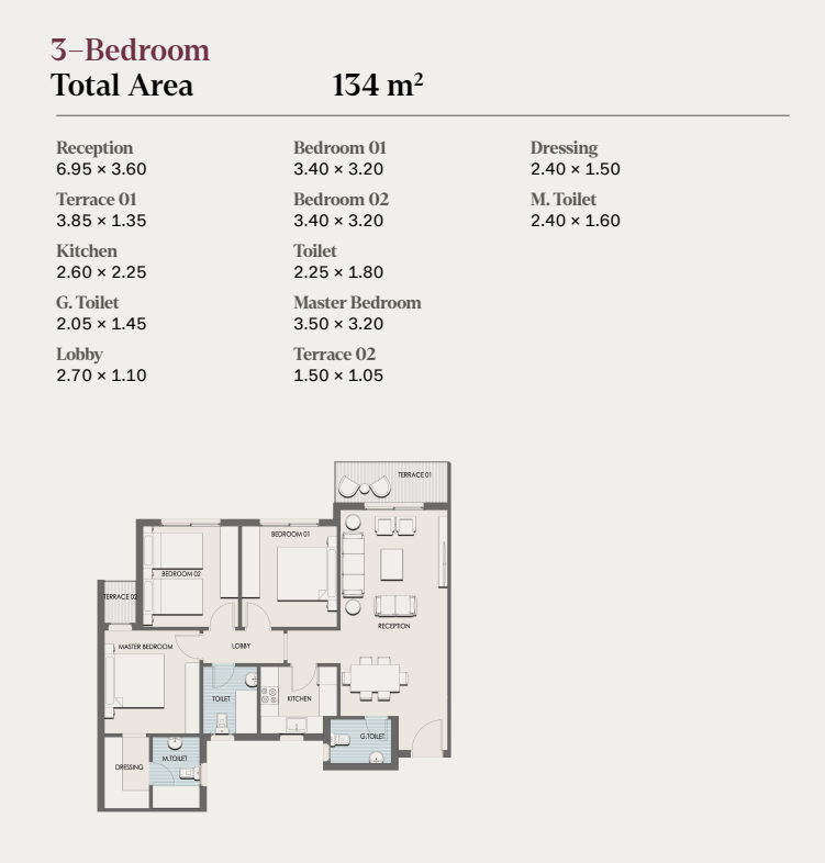 Floor Plan - كمبوند سيليكشن التجمع الخامس رؤية للتطوير العقاري - Selection New Cairo Compound