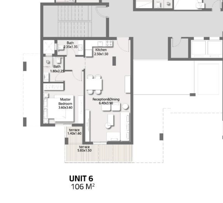 Floor Plan - More Residence New Cairo Compound Landmark Sabbour Development