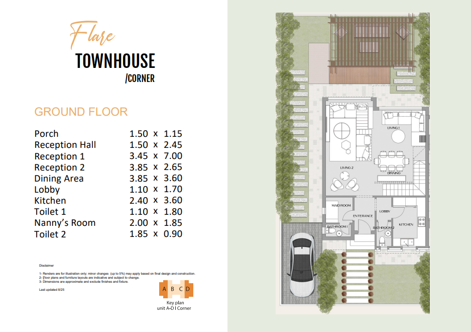 Floor Plan - Solay New Cairo Compound Living Yards Developments