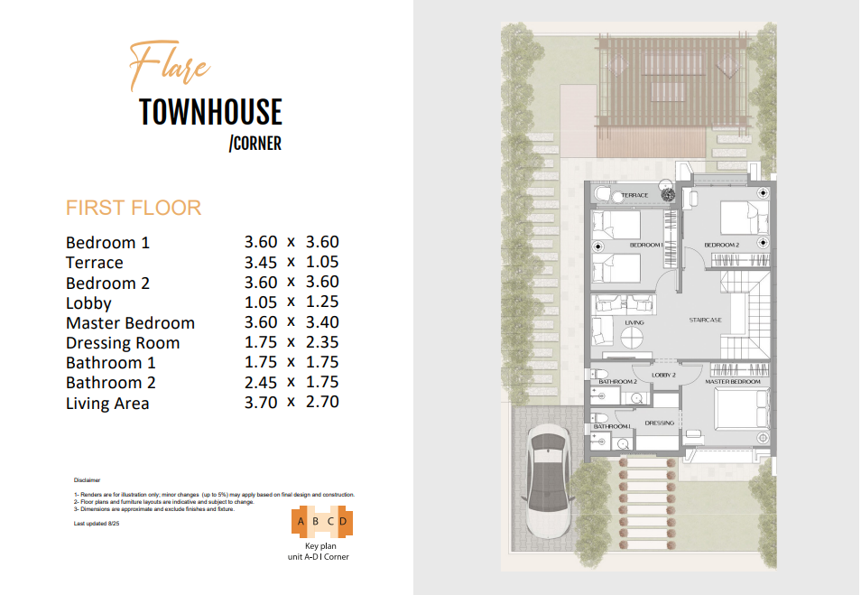Floor Plan - Solay New Cairo Compound Living Yards Developments