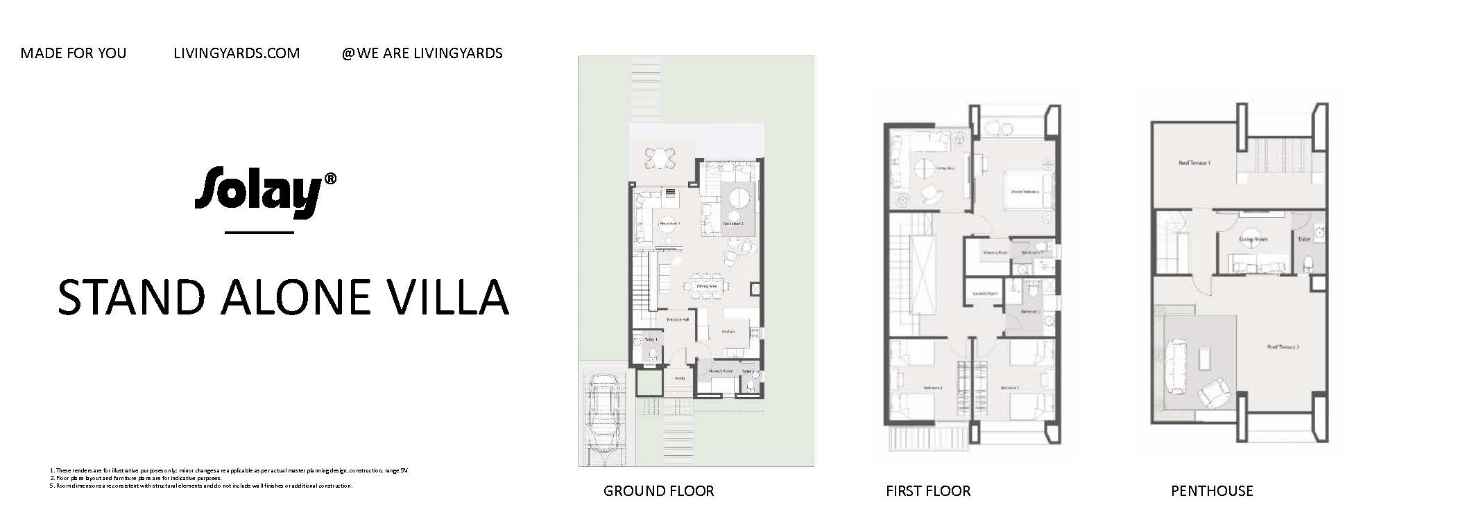 Plan 23 - Solay New Cairo Compound Living Yards Developments
