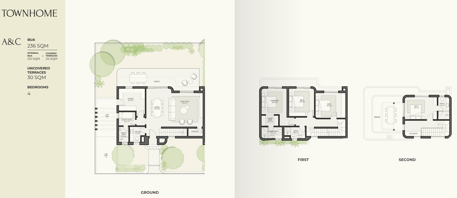 Floor Plan - District 6 New Cairo Compound Marakez Developments