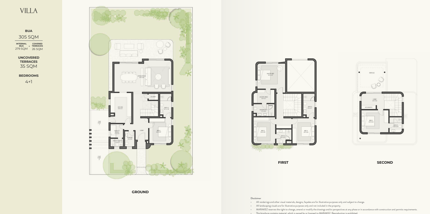 Floor Plan - District 6 New Cairo Compound Marakez Developments