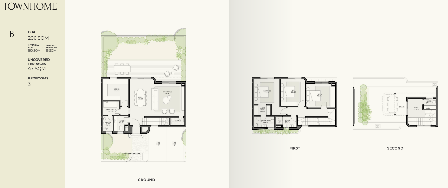 Floor Plan - District 6 New Cairo Compound Marakez Developments