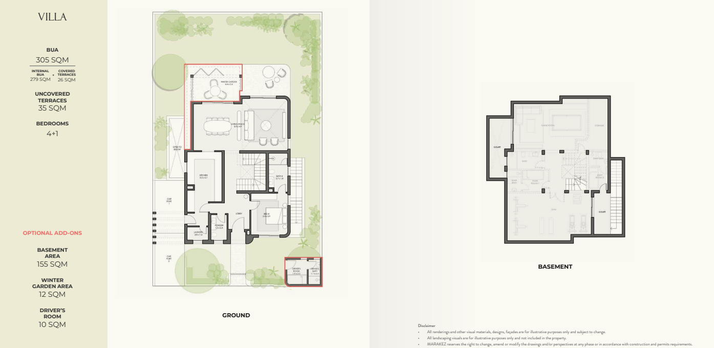 Floor Plan - District 6 New Cairo Compound Marakez Developments