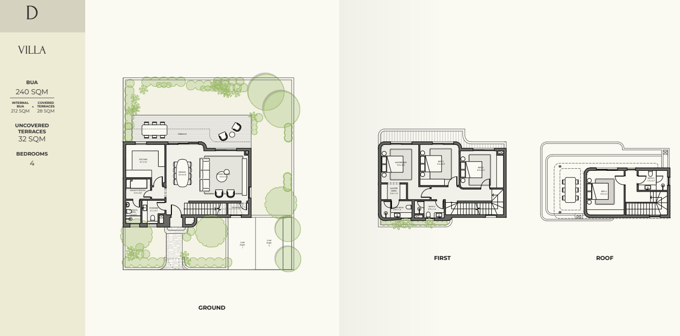 Floor Plan - District 6 New Cairo Compound Marakez Developments