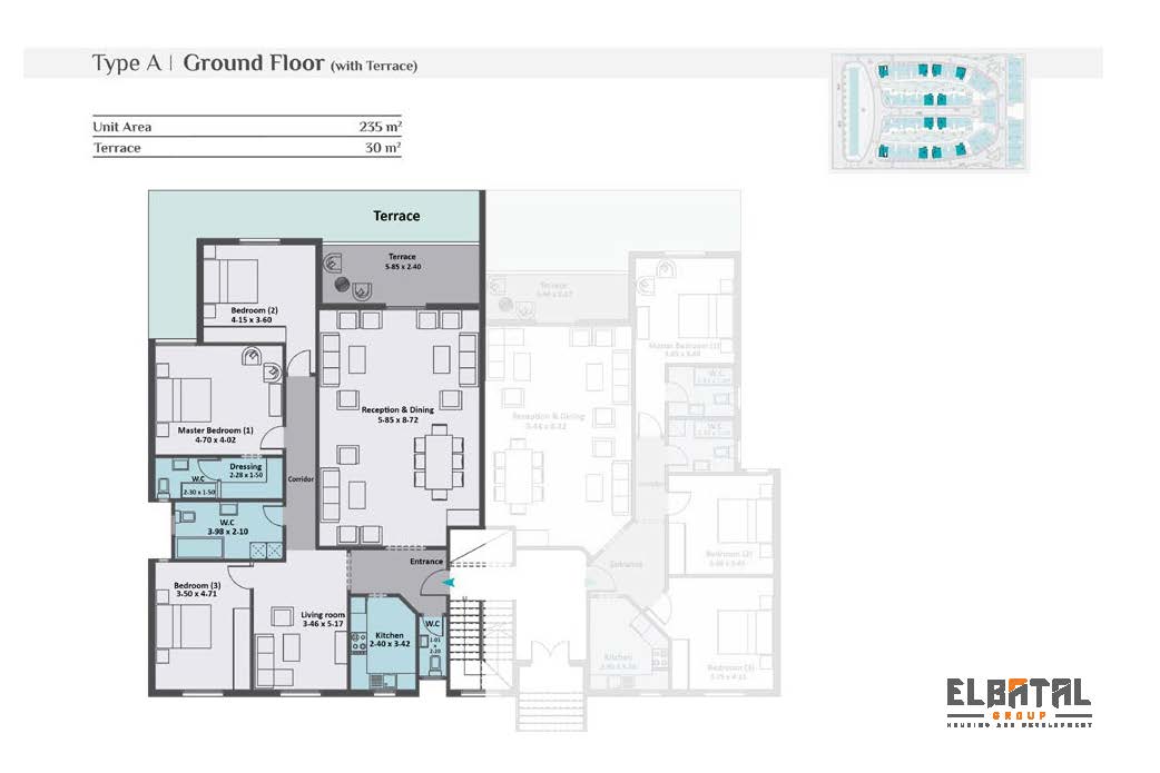 Floor Plan - كمبوند روك فيرا التجمع الخامس شركة البطل للتطوير العقاري - Rock Vera New Cairo Compound