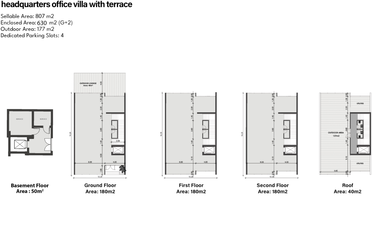 Floor Plan - There New Cairo Compound Land Mark Sabbour