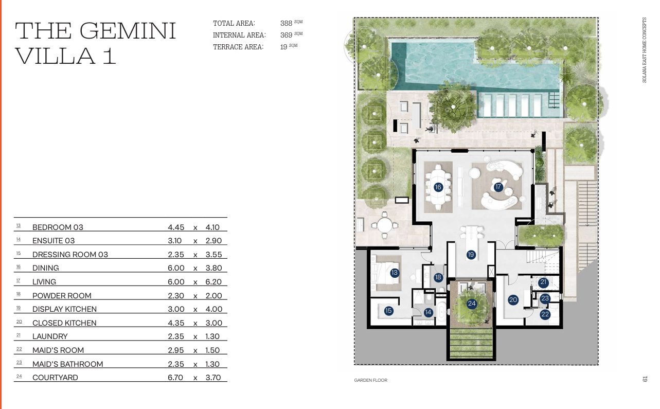 Floor Plan - كمبوند سولانا ايست التجمع الخامس اورا - Solana East New Cairo Compound
