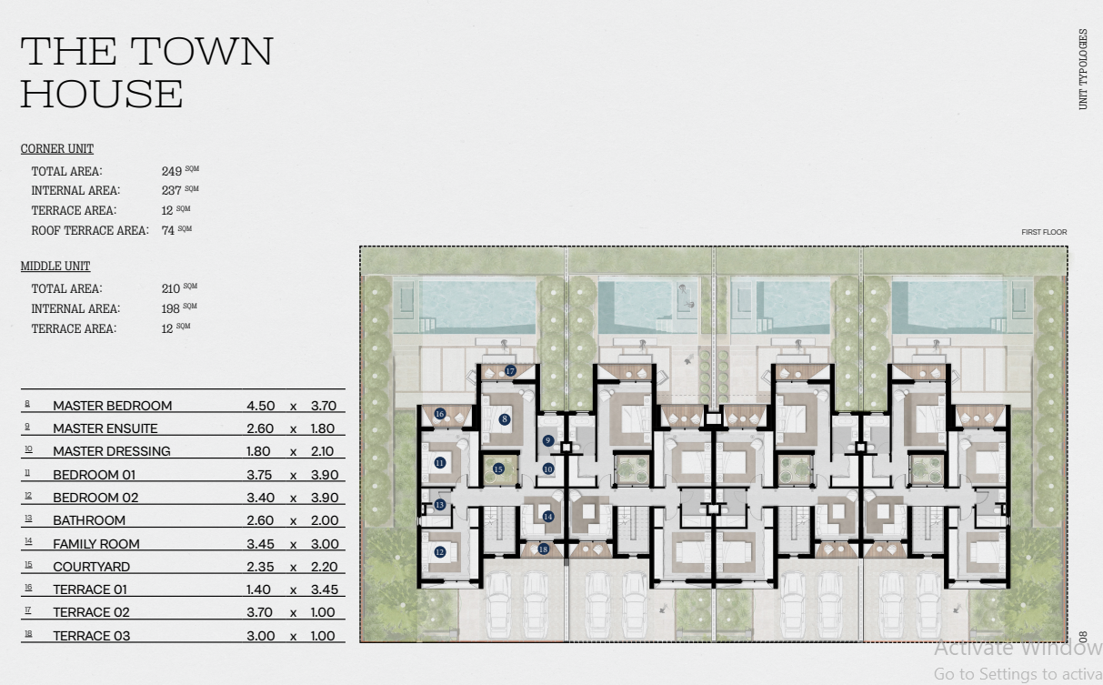 Floor Plan - كمبوند سولانا ايست التجمع الخامس اورا - Solana East New Cairo Compound