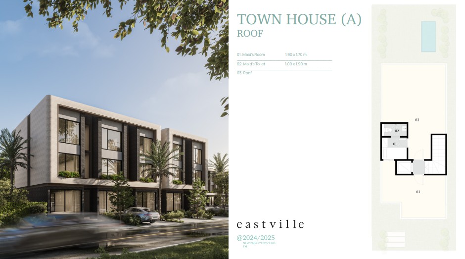 Floor Plan - Eastville New Cairo Compound Ajna Developments