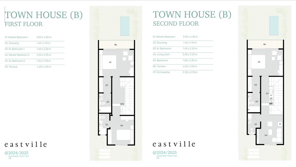 Plan 15 - Eastville New Cairo Compound Ajna Developments