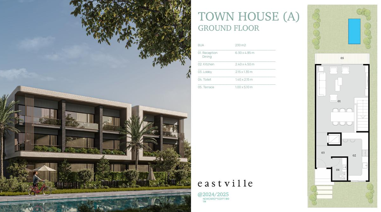 Floor Plan - Eastville New Cairo Compound Ajna Developments