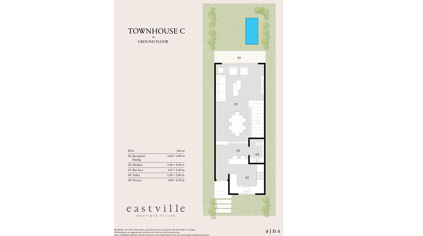 مخطط 11 - كمبوند ايست فيل التجمع الخامس أجنا للتطوير العقاري - Eastville New Cairo Compound