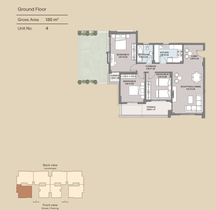Floor Plan - Westview Residence New Zayed Compound HDP Egypt