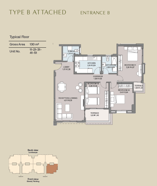 Plan 6 - Westview Residence New Zayed Compound HDP Egypt