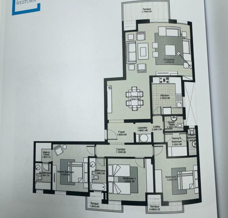 Floor Plan - كمبوند بيفرلي هيلز الشيخ زايد سوديك للتطوير العقاري - Beverly Hills Sheikh Zayed Compound