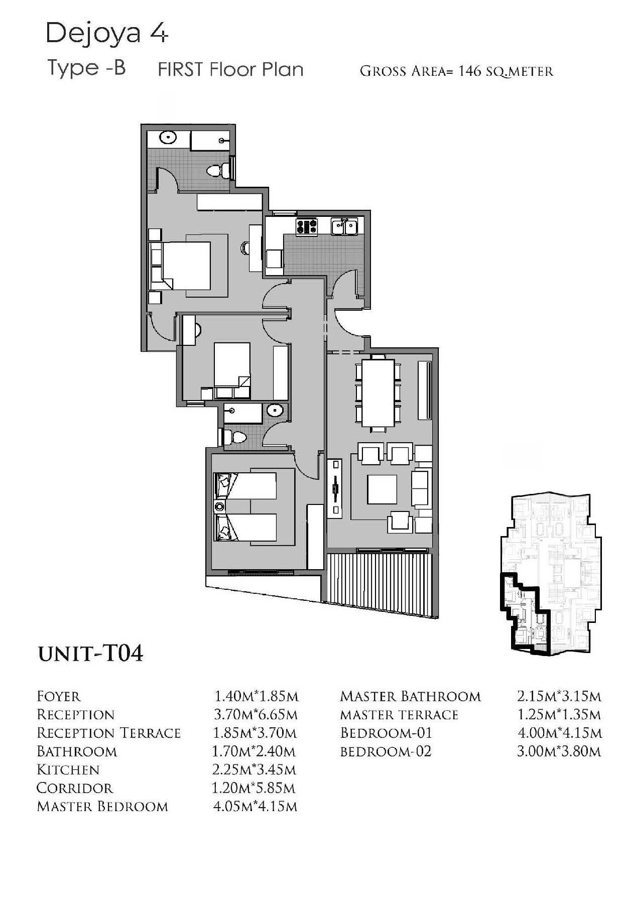 Floor Plan - كمبوند دي جويا 4 العاصمة الإدارية تاج مصر للتطوير العقاري - De Joya 4 New Capital Compound