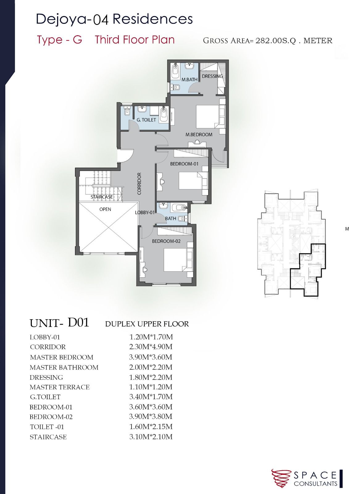 Floor Plan - كمبوند دي جويا 4 العاصمة الإدارية تاج مصر للتطوير العقاري - De Joya 4 New Capital Compound