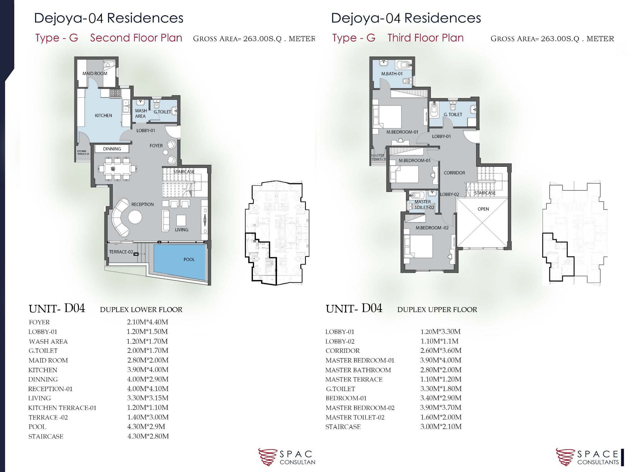 Floor Plan - De Joya 4 New Capital Compound Taj Misr Developments