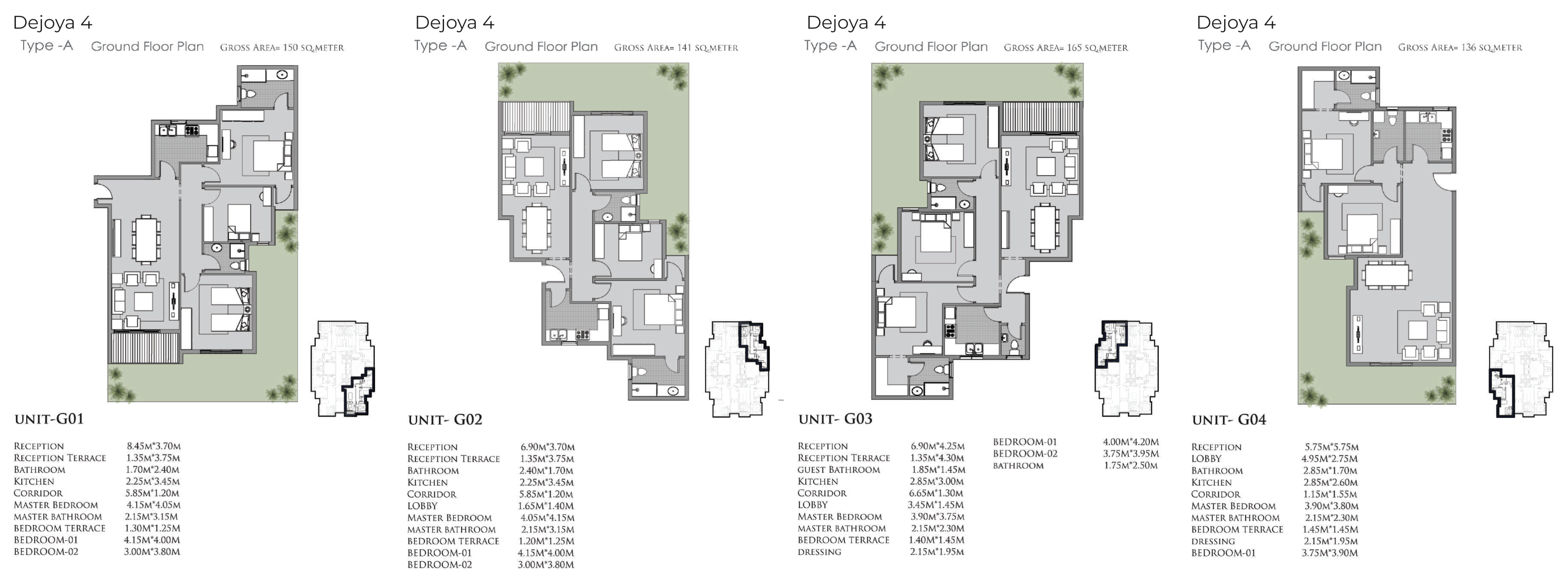 Floor Plan - De Joya 4 New Capital Compound Taj Misr Developments