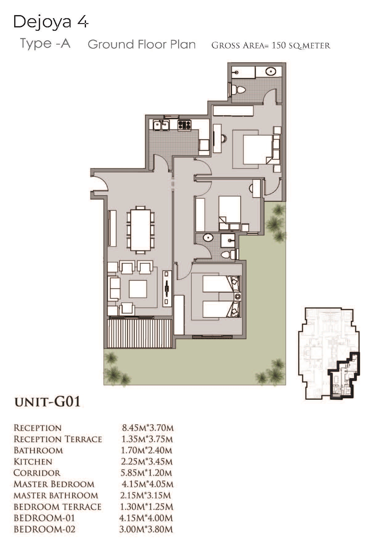 Floor Plan - كمبوند دي جويا 4 العاصمة الإدارية تاج مصر للتطوير العقاري - De Joya 4 New Capital Compound
