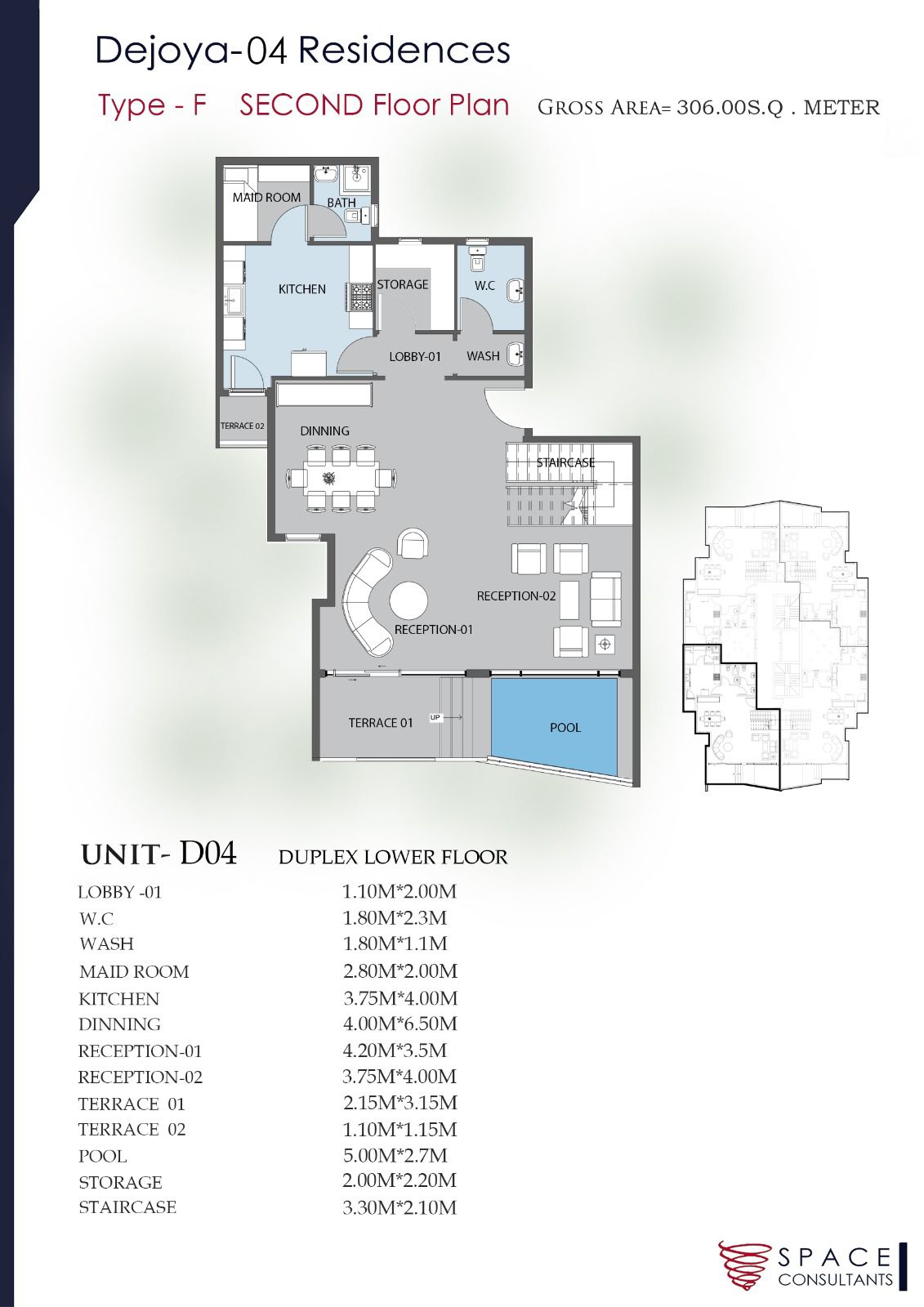Floor Plan - كمبوند دي جويا 4 العاصمة الإدارية تاج مصر للتطوير العقاري - De Joya 4 New Capital Compound