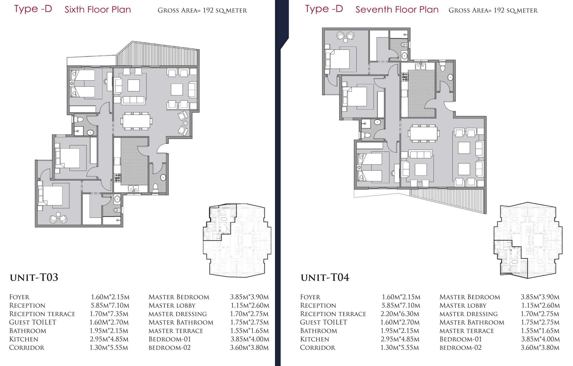Floor Plan - كمبوند دي جويا 4 العاصمة الإدارية تاج مصر للتطوير العقاري - De Joya 4 New Capital Compound