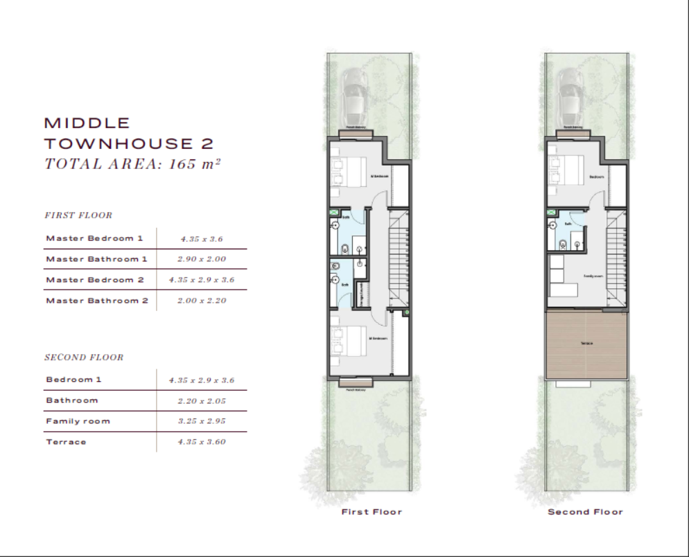 Floor Plan - Scenes Mostakbal City Compound Tatweer Misr Development