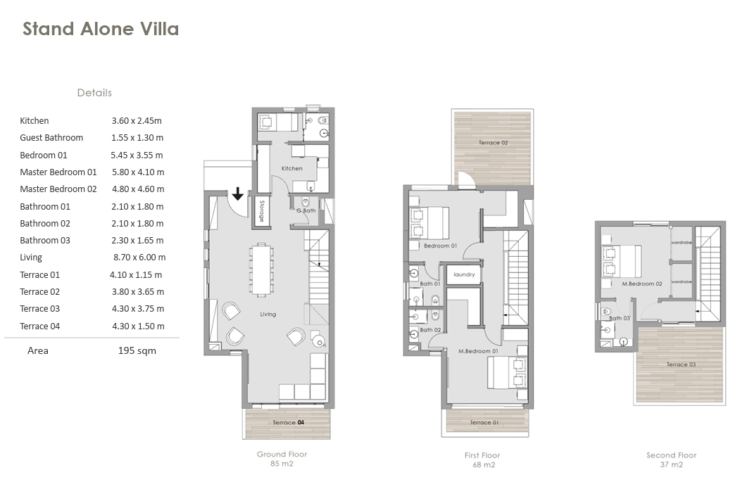 Floor Plan - Scenes Mostakbal City Compound Tatweer Misr Development