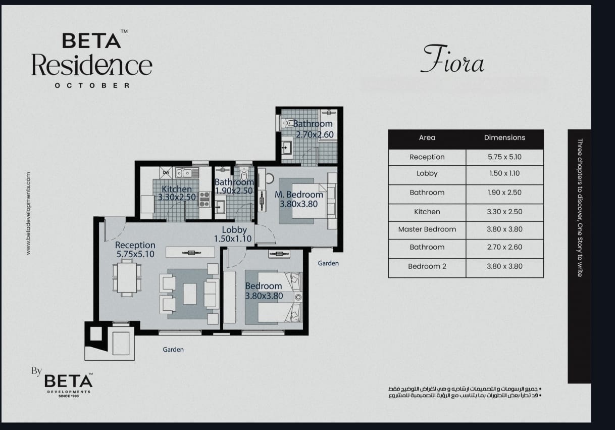 مخطط 6 - كمبوند بيتا ريزيدنس اكتوبر - Beta Residence October Compound